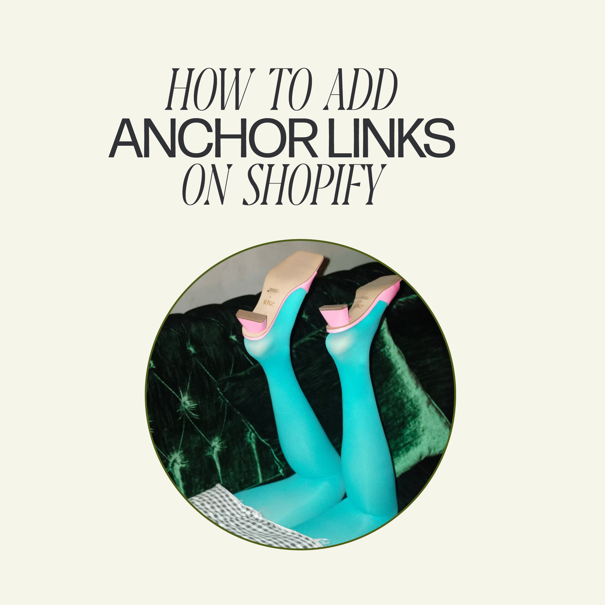 How to Add Anchor Links on Shopify